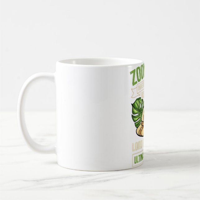 Zoo Keeper Zookeeper Tierhalter Zoologe Student Kaffeetasse (Links)