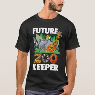 Zoo Keeper Zootiere Future Zobewahren Afrikaner A T-Shirt