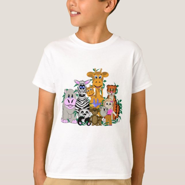 ZOO Mädchen T-Shirt (Vorderseite)
