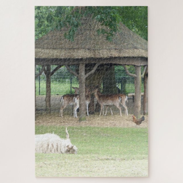 Zoo Puzzle: Deerpark Puzzle (Vertikal)