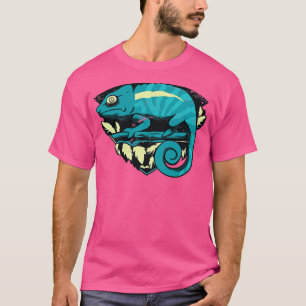 Zoo Reptile Animal Lover Geschenk Chameleon T-Shirt