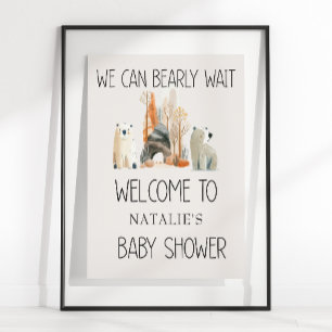 Zoo-Safari-Kinderzimmer-Tiere-Baby-Party-Plakat Poster