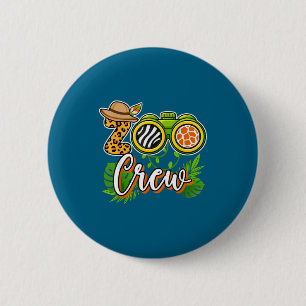 Zoo-Team-Crew Dschungel-Safari-Wildlife Button
