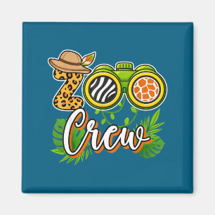 Zoo-Team-Crew Dschungel-Safari-Wildlife Magnet