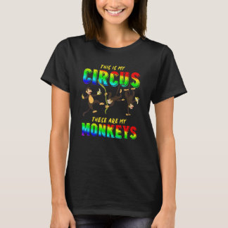 Zoo-Tier Das ist mein Zirkus Das sind meine Affen T-Shirt