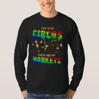 Zoo-Tier Das ist mein Zirkus Das sind meine Affen T-Shirt