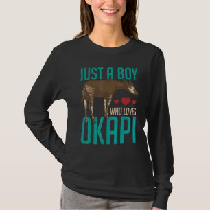 Zoo-Tier Jungen Afrika Safari-Zoo-Wärter Niedlich T-Shirt