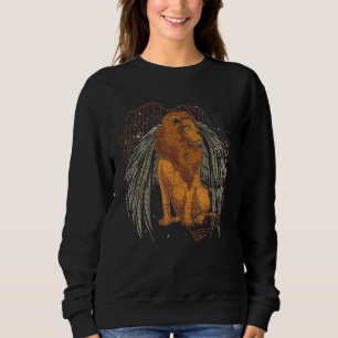 Zoo-Tier Löwe   Afrika Safari-Tier   Flügel Lio Sweatshirt