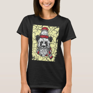 Zoo Tier Reise Lieblingstiere Panda Bekümmert T-Shirt