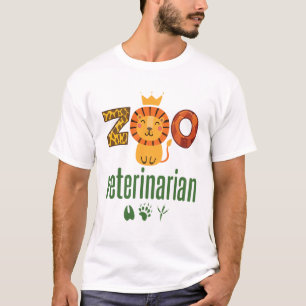 Zoo-Tierarzt Großtierarzt T-Shirt