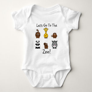 Zoo-Tiere Baby u. der T - Shirt der Kinder