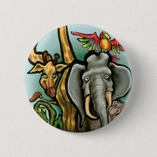 Zoo-Tiere Button