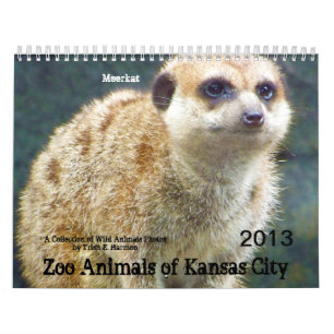 Zoo-Tiere von Kansas City Kalender