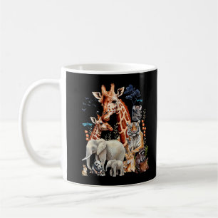 Zoo-Tiere Wildtiere Geburtstagsfeier Tier Kaffeetasse