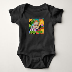 Zoo Wilde Tiere Dschungel Safari Kinder Geburtstag Baby Strampler