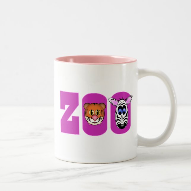 ZOO ZWEIFARBIGE TASSE (Rechts)