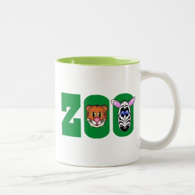 ZOO ZWEIFARBIGE TASSE (Rechts)