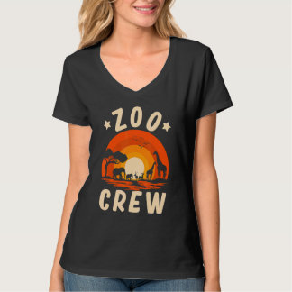 Zoobesuch Jungen Mädchen Zoo Tier T-Shirt