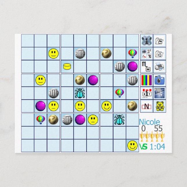 Zoodokoo Zazzle Postkarte (Vorderseite)