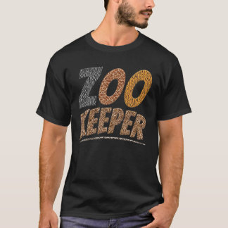 Zookeeper African Savanna Animals Lover Zoäster T-Shirt