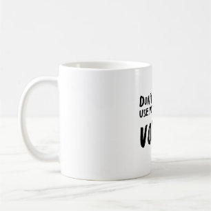 Zookeeper Art Print "Macht mich nicht mit meinem Z Kaffeetasse