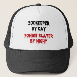 Zookeeper by Day Zombie Slayer by Night Truckerkappe