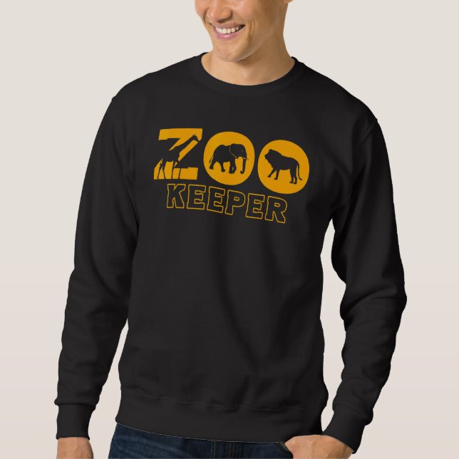 Zookeeper Costume Kids Sweatshirt (Vorderseite)