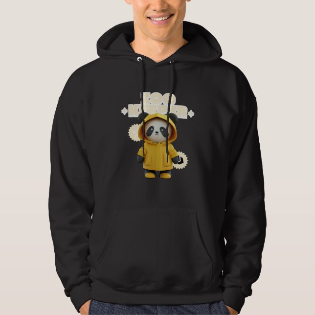 Zookeeper Costume Panda African Animals Woman Men  Hoodie (Vorderseite)