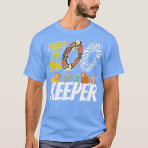 Zookeeper Kostüm Afrikanische Savanna Zobewahre Ti T-Shirt