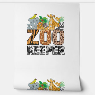 Zookeeper Kostüm Zebra Wild Print African Animal A Tapete