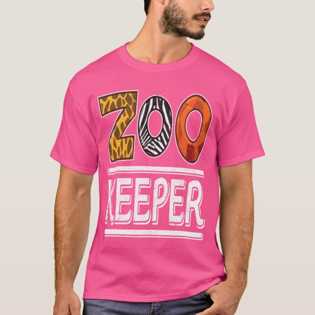 Zookeeper Safari Animal boy T-Shirt (Vorderseite)