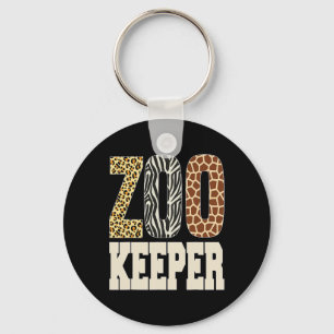 Zookeeper Tierpark Zoo Wildlife Lover Safari Schlüsselanhänger