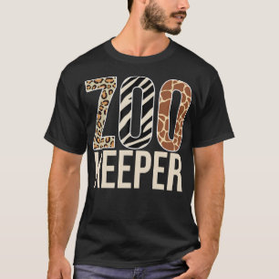 Zookeeper Tierpark Zoo Wildlife Lover Safari T-Shirt