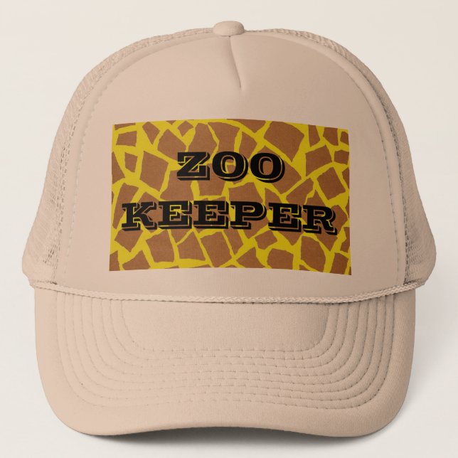 Zookeeper Truckerkappe (Vorderseite)