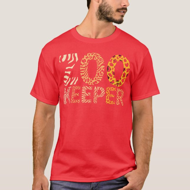 Zookeeper Zoo Animals Safari Zoo Keeper - design 2 T-Shirt (Vorderseite)