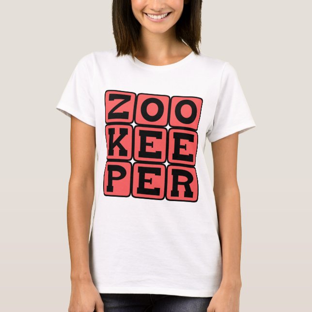 Zookeeper, Zooangestellte T-Shirt (Vorderseite)