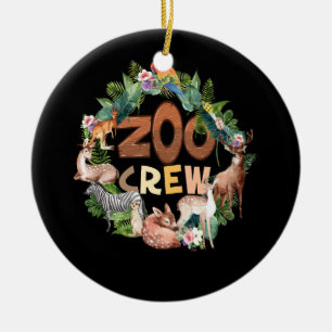 Zookeeper Zookeeper Zookeeping Safari Wildlife Ani Keramik Ornament