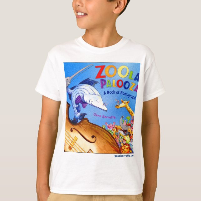 Zoola Palooza Abdeckung T-Shirt (Vorderseite)