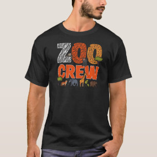 Zoologe Crew Zoologie Student Tierzookeeper T-Shirt