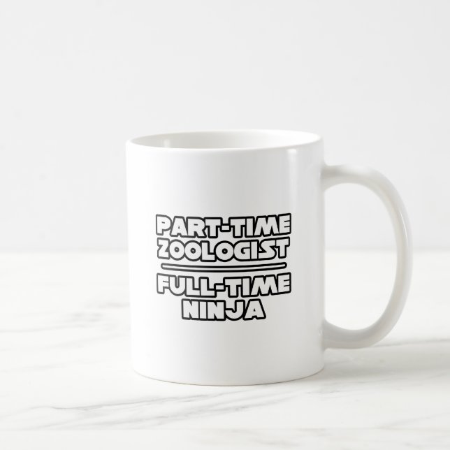 Zoologe / Ninja Tasse (Rechts)