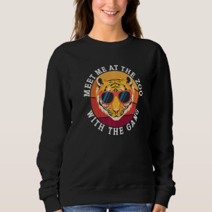 Zoologe Tierpflege Wildtiere Zoologie Zooangestell Sweatshirt