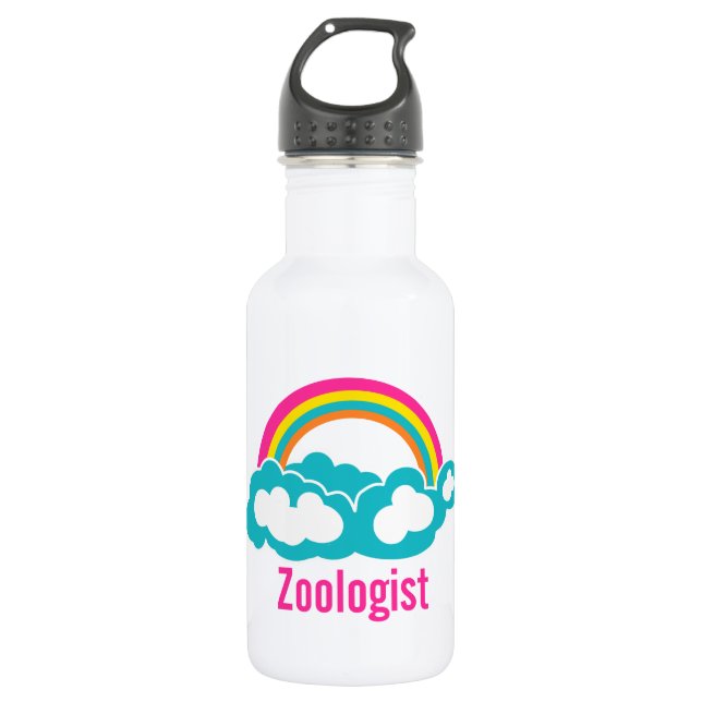 Zoologe Trinkflasche (Vorderseite)