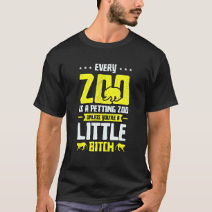 Zoologe Zoohaltung Wildtiere Zoologie Zooangestell T-Shirt