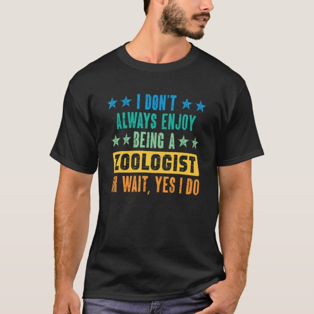 Zoologist Zookeeping Wildlife Zoology Zoo Employee T-Shirt (Vorderseite)