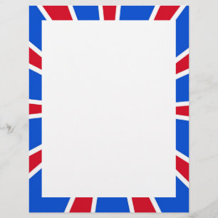 ZOOM! Rot weiß und blau Flyer