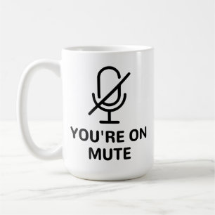 Zoom/Teams, die Sie bei einem Videoanruf sind Kaffeetasse