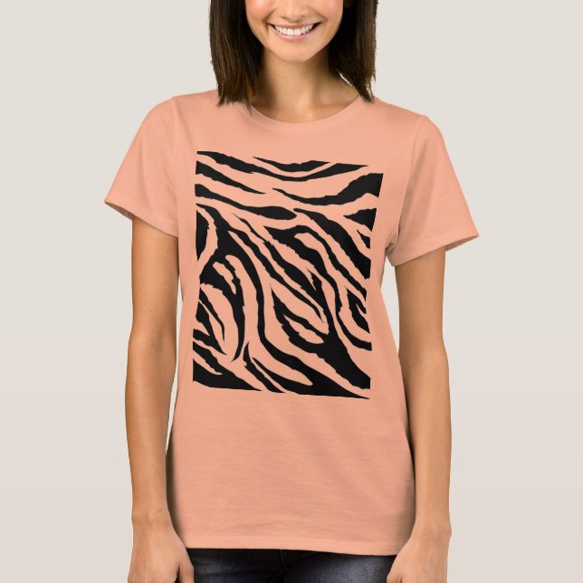 zoom_zebra_print T-Shirt (Vorderseite)