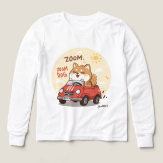 Zoom Zoom Fox Kids T-Shirt – Süßes Auto-Design mit