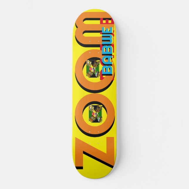 ZOOMBABWE JMT 8 1/4" Skateboarddecke Skateboard (Vorderseite)