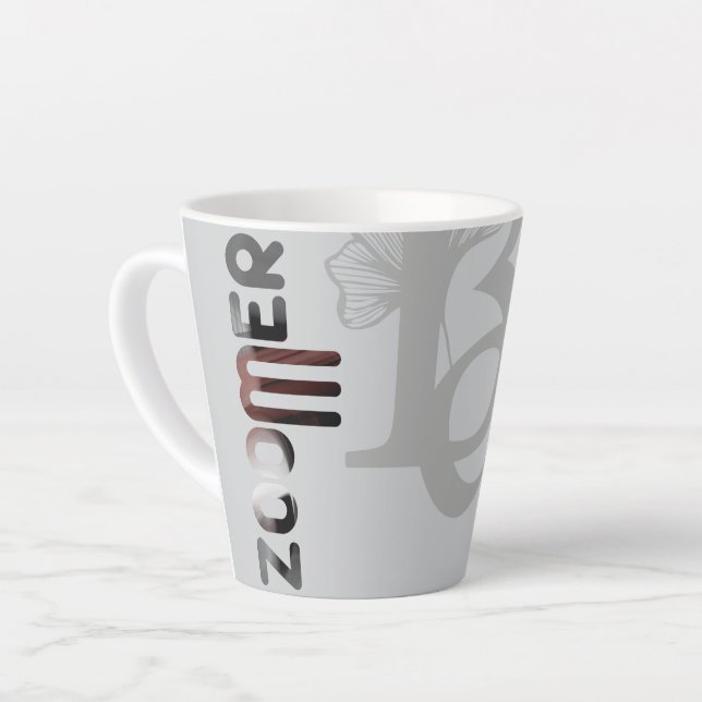 ZOOMER Latte Tasse Abstrakter Trend Räume Dekorati (Linke Ecke)